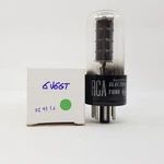 X 6V6GT Rca Tube. 1950S Prod. Black Plates. Dual Getter. CB201. Fixed Price $79.15.