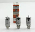Ge Mullard 5651 New Qty 3 Matching Date Codes Nos Mitcham Great Britain Tubes. Fixed Price $38.99.