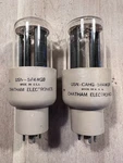 Matched Pair Chatham 5R4WGB Vacuum Tubes Usn Military Rectifier Ceramic Base Usa. Fixed Price $45.00.