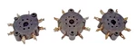3 Used Military Octal 8 Pin Tube Sockets Federal Mfg. & Engineering Corp. Fixed Price $69.00.