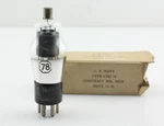 New Qty Sylvania Chs 78 Foil D Getter Nos Vacuum Tube Usa Wartime Vintage 1942. Fixed Price $21.93.