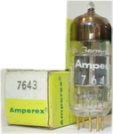 Amperex 6U8A =6GH8A=ECF82=E80CF=7643=6F2, Pq !gold Pin!valvo German!tube,valve. Fixed Price $39.50.