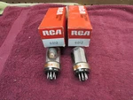 (2) Vintage Nos 6012 Rca Tubes Valve. Fixed Price $30.00.