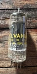 Vintage Sylvania / Mullard Great Britain 6V4 EZ80 Rectifier Tube - Tested. Fixed Price $13.00.