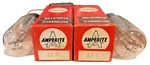 Pair Of 12-4 Amperite Ballast/current Regulator Tubes Nos/nib. Fixed Price $8.50.