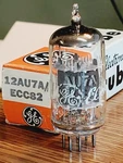 12AU7A Ge Nos/nib MAXIPREAMP2/TV7 Tested (1)TUBE Lot. Fixed Price $29.99.