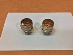 Two (2) Vintage Sylvania 7 Pin Vacuum Tube Socket TS102PO1. Fixed Price $12.00.
