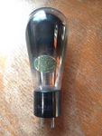 Ux 281 Buck Engraved Base Globe Rect. Tube, Tested. Fixed Price $29.00.