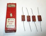 Vintage El-menco JAN-C-5 1000-PF 400-VOLT Mil Spec Silvered Mica Capacitor Pcs. Fixed Price $10.00.