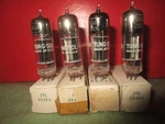 (4) Mint Nos Nib 1961 Bp Tungsol 6X4WA Getter Audio Rectifier Tubes. Fixed Price $75.00.