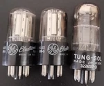 6SL7GT Nos Tubes Tested 3 Pcs 2 Ge 1 Tung-sol Boxed. Fixed Price $44.90.