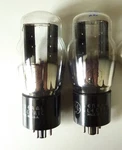 Pair 2 General Electric 5Y3G Tubes 1950 Us Tested Hickok 539 Set Rectifier. Fixed Price $29.00.