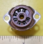 Elco Pin Micanol Tube Socket Bottom Mount 5/8" Hole 7/8" Centers. Fixed Price $6.95.