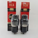 2 X 6F6G Rca Tube. 1950S Prod. Black Plates. Matched Pair. RCB409V1. Fixed Price $152.41.