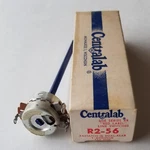 Centralab R2-56 Potentiometer: 1 Megohm, Tap 500K, Fastatch, Dual-rear Nos. Fixed Price $5.81.