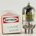(1) Tested Raytheon Tube With Box CK5654/6AK5W. Fixed Price $10.95.