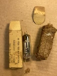 Nos Nib 1954 Sylvania 6X4W Black Plate Vacuum Tube Guaranteed. Fixed Price $25.00.