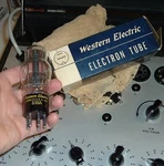 Western Electric 338A / 338-A Nos Nib New Usa Black Plate Tube. Fixed Price $69.99.