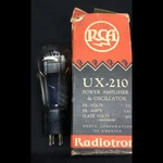 Rca Radiotron Ux 210 (type , Cx 310) Globe Amplifier Vacuum Tube S.9795. Fixed Price $169.95.