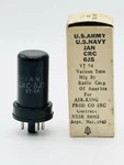 New Vintage Nos Us Army Rca Jan Crc 6J5 Vacuum Electron Tube Military I3. Fixed Price $13.99.