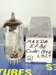 Mazda EF86 6267 Mesh Plate Belgium Code: 8Y6 L9L1 Tested Like Nos Tube. Fixed Price $38.45.