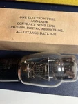 Rca 2A3 Vacuum Tube Single Black Plate, Tests New.. Fixed Price $120.00.