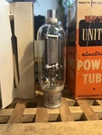 Nos United Electronics Type UXCV-11 Power Vacuum Tube New Transmitting Radio Ham. Fixed Price $349.99.