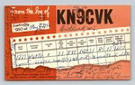 Ham Radio Qsl KN9CVK W4HTD Brodhead Wi Usa 1956 Ge Tube Dept Cw 80M. Fixed Price $16.99.