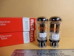 Rca Set Of Two Coin Base 6SN7GTB Vacuum Tubes Matched And Strong!. Fixed Price $80.00.
