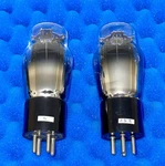 Two Tung Sol Type 45 Tubes /amplitrex Tested 1930'S Heavy Duty Engraved Base. Fixed Price $329.00.