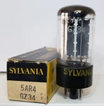Mullard (sylvania) GZ34 5AR4 Vintage 1964 F32 Tube + Box Nos Super Balanced. Fixed Price $175.00.