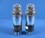 Pair Philco 84 6Z4 Rectifier Vacuum Tubes TV-7 Tested. Fixed Price $8.78.