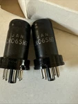 Lot Of 2: Rca Tubes Nos Nib Usa Factory Matching Codes CRC-6SH7 TU4/11. Fixed Price $20.00.