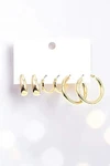Mix Tube Hoop Earring Set. Fixed Price $17.00.