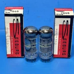 Nos Matched Pair Rca Seeburg 7868 Tubes Date And Test. Fixed Price $139.00.