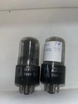 2 Rca 6SN7GTB Black Plate Short Tubes TV7 Weak Non Balanced Matching. Fixed Price $19.99.