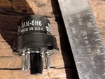 Vintage Vacuum Tube 6H6 Similar To Cv 1930. Fixed Price $12.00.