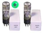 6E5 VT-215 Nos Toyo New Magic Eye Tubes Tuning Indicator Tested 90 Day Wty. Fixed Price $69.00.