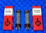 Two Siemens National 6CA7 EL34 Tubes /amplitrex Strong Plate Currents '80. Fixed Price $299.00.