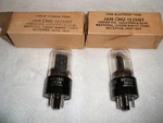 (2) Nos National Union Jan Cnu 12J5GT Premo Vintage Radio Vacuum Tubes Tested. Fixed Price $19.95.