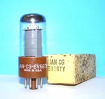 6V6GTY Jan 1966 Nos Radio Audio Amplifier Vintage Vacuum Tube Valve. Fixed Price $23.49.