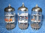 Matched Pair & Bonus 12AT7 Mullard Flat-plate ECC81. Fixed Price $75.00.