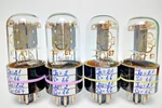 4 Pcs New 6N9S 6SL7/ 1579 Reflector Tubes Same Date 12. 1967 Matched Quad. Fixed Price $25.00.