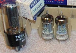 Nos Rare Tubes Pair 12AX7 ECC83 Square Getters Tall Plate 16 Points Mica 5Y3GT. Fixed Price $210.41.