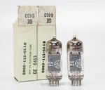 2 Ge 6463 Vacuum Tubes -- KT1. Fixed Price $29.95.