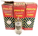 Mid Century Electronic Tube With Box Set Of 3 Philco Model 2EN5 Nos Nib 1950S. Fixed Price $24.49.