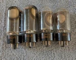 Vintage Rca 6L6GC 6L6GB Vacuum LOT(4)TALL Bottle Usa Audio Guitar Amp Tubes. Fixed Price $59.99.