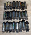 Lot Of 24 Various Brands Hp Sylvania Rca Westinghouse 12BE6/HK90 Electron Tubes. Fixed Price $79.99.