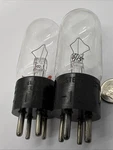 (2) Western Electric 121A Ballast Vacuum Tubes Engraved Base Used Filament Ok. Fixed Price $19.88.