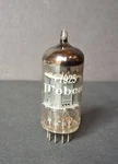 Webcor 12AX7/7025 Radio Tube Twin Triode Black Plates Great Britain -tested-. Fixed Price $47.50.